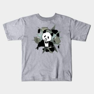 Minotaur - Panda and Strawberry Kids T-Shirt
